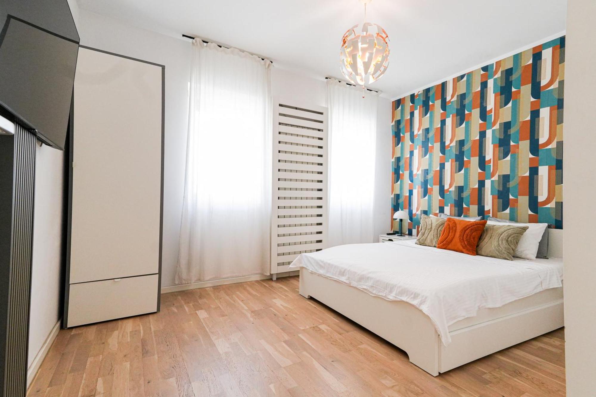 Maria - Modern Apartment With Parking And Workspace Bükreş Dış mekan fotoğraf
